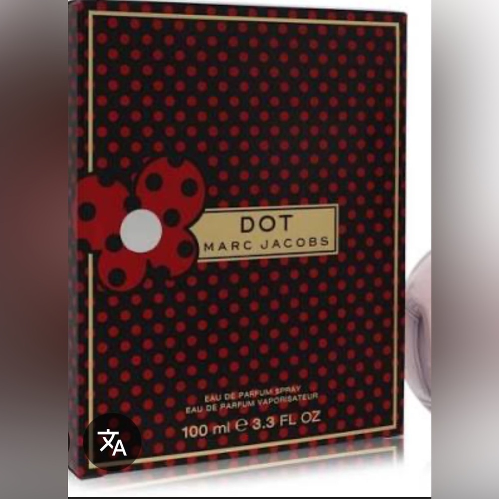 Marc Jacobs Dot Red and Black Perfume 3.3 oz New sealed